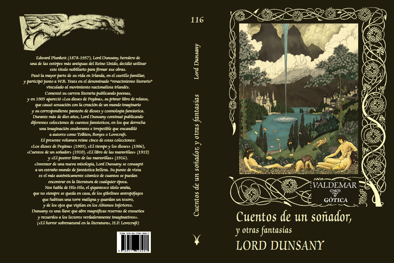 Lord dunsany LORD DUNSANY | Cuentos de un soñador | Poltarnees, la que mira al mar IMAGEN PROPIEDAD DE: VALDEMAR